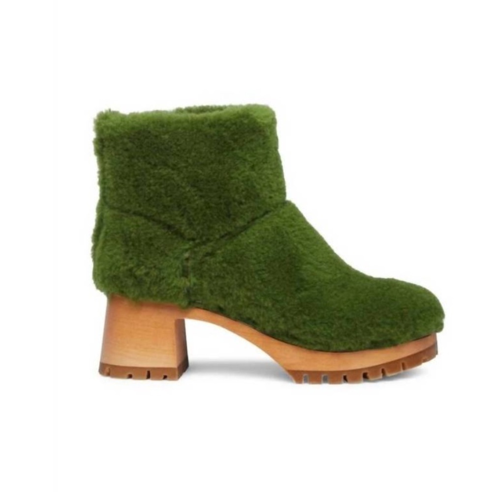 NEW Swedish Hasbeens Fluff Booties Size 38